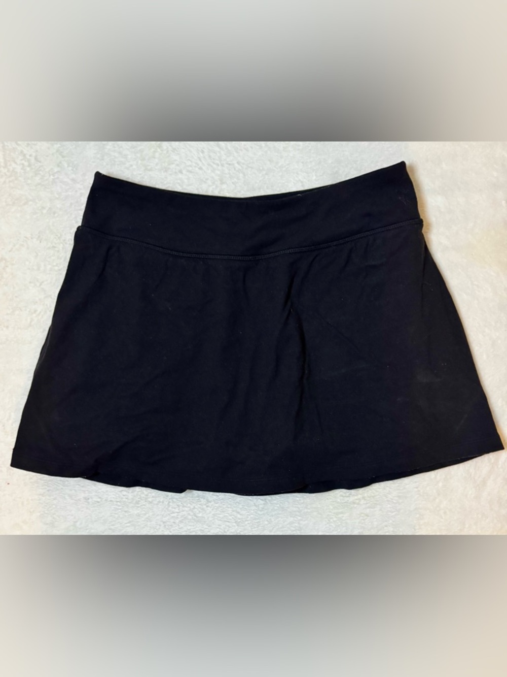 Fila Black Women's Medium Skirt with attached Shorts
